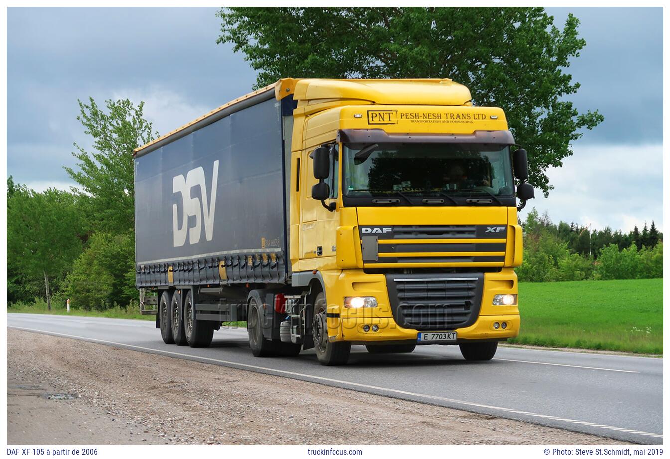 DAF XF 105 à partir de 2006 Photo mai 2019