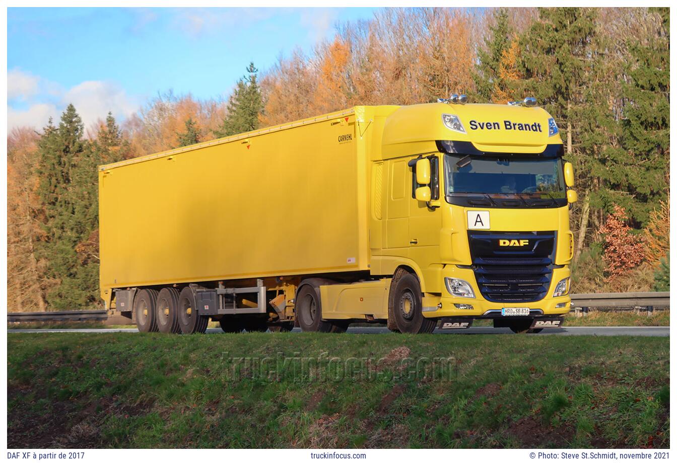 DAF XF à partir de 2017 Photo novembre 2021