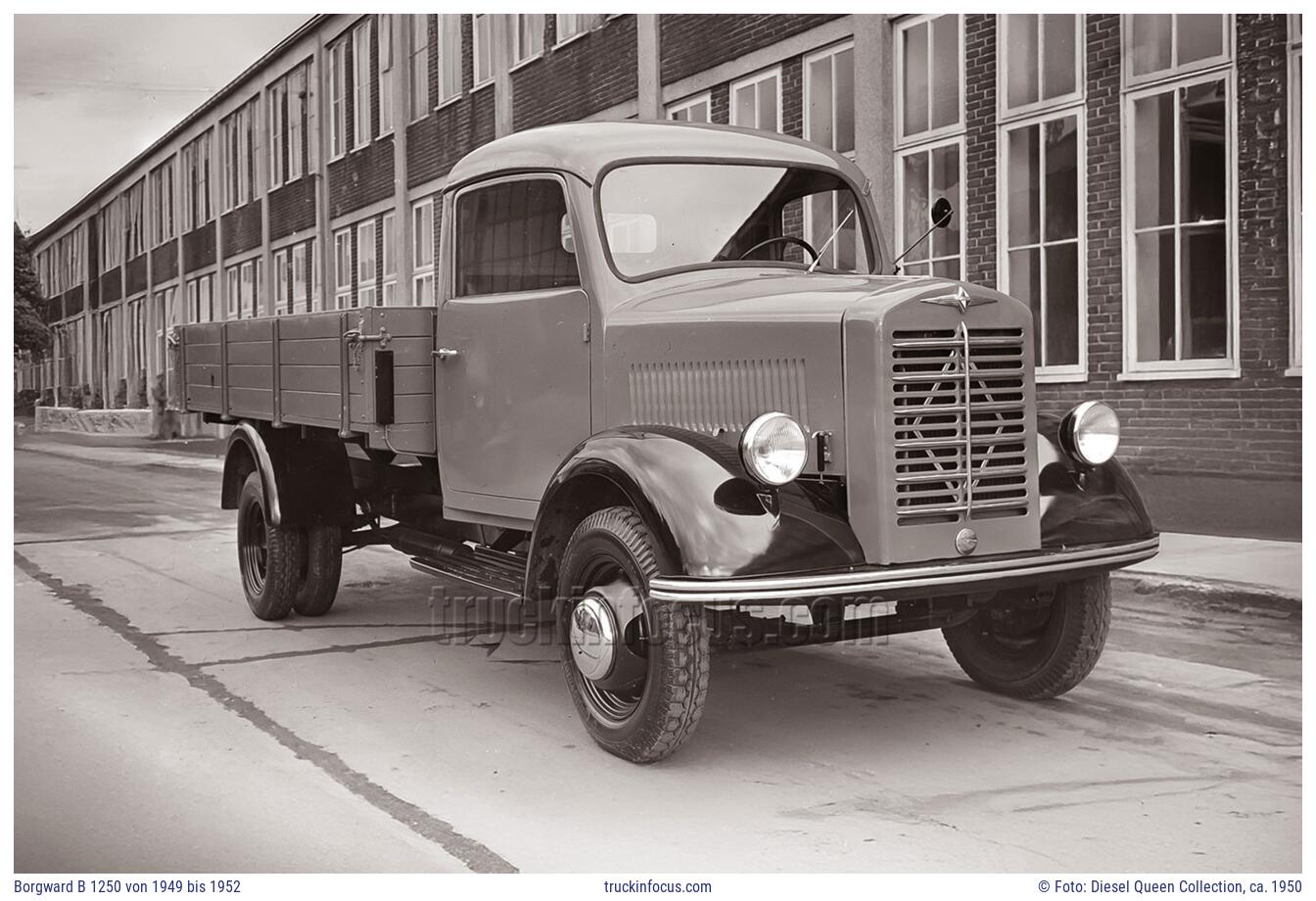 Borgward B 1250 von 1949 bis 1952 Foto ca. 1950