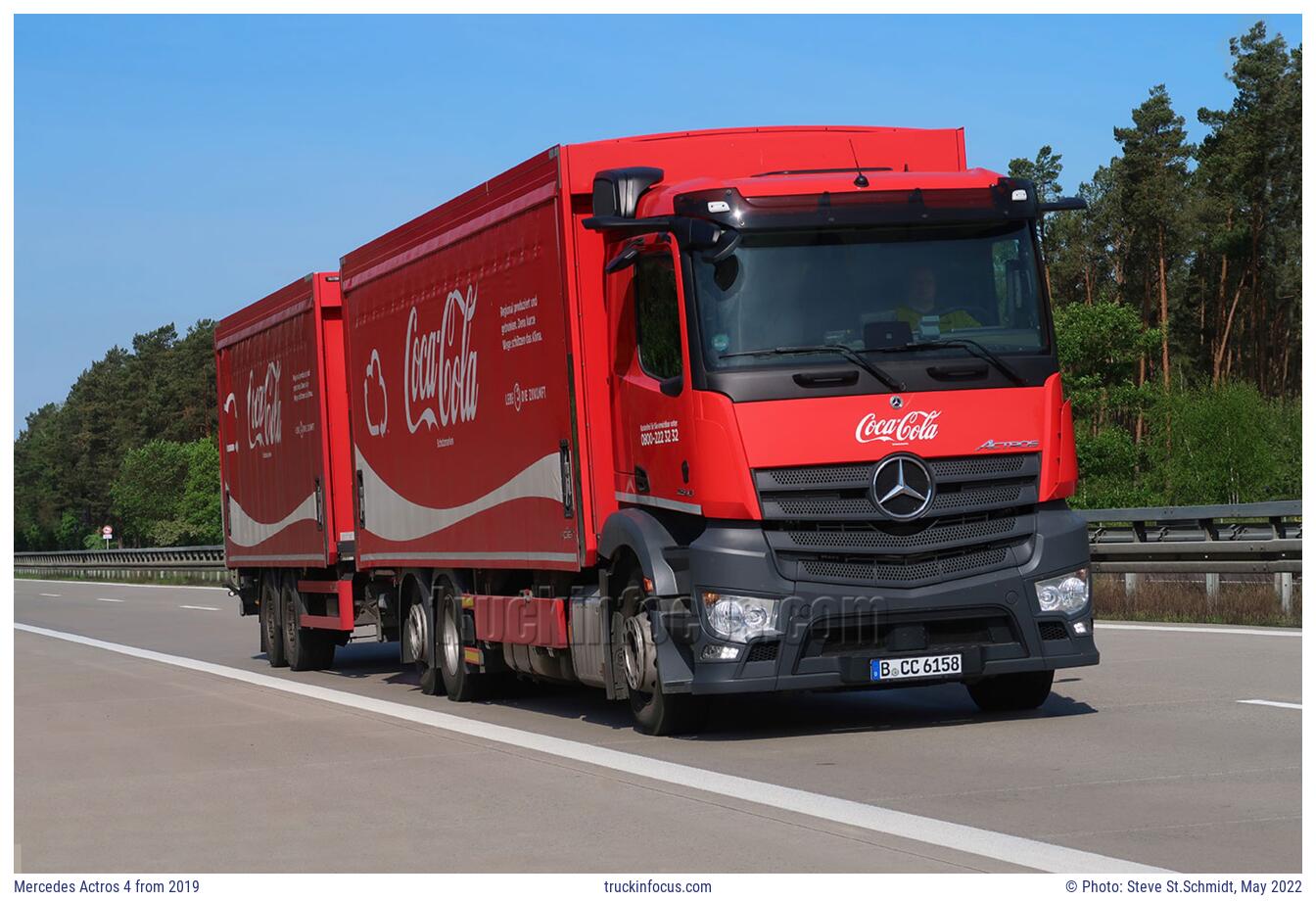 Mercedes Actros 4 from 2019 Photo May 2022