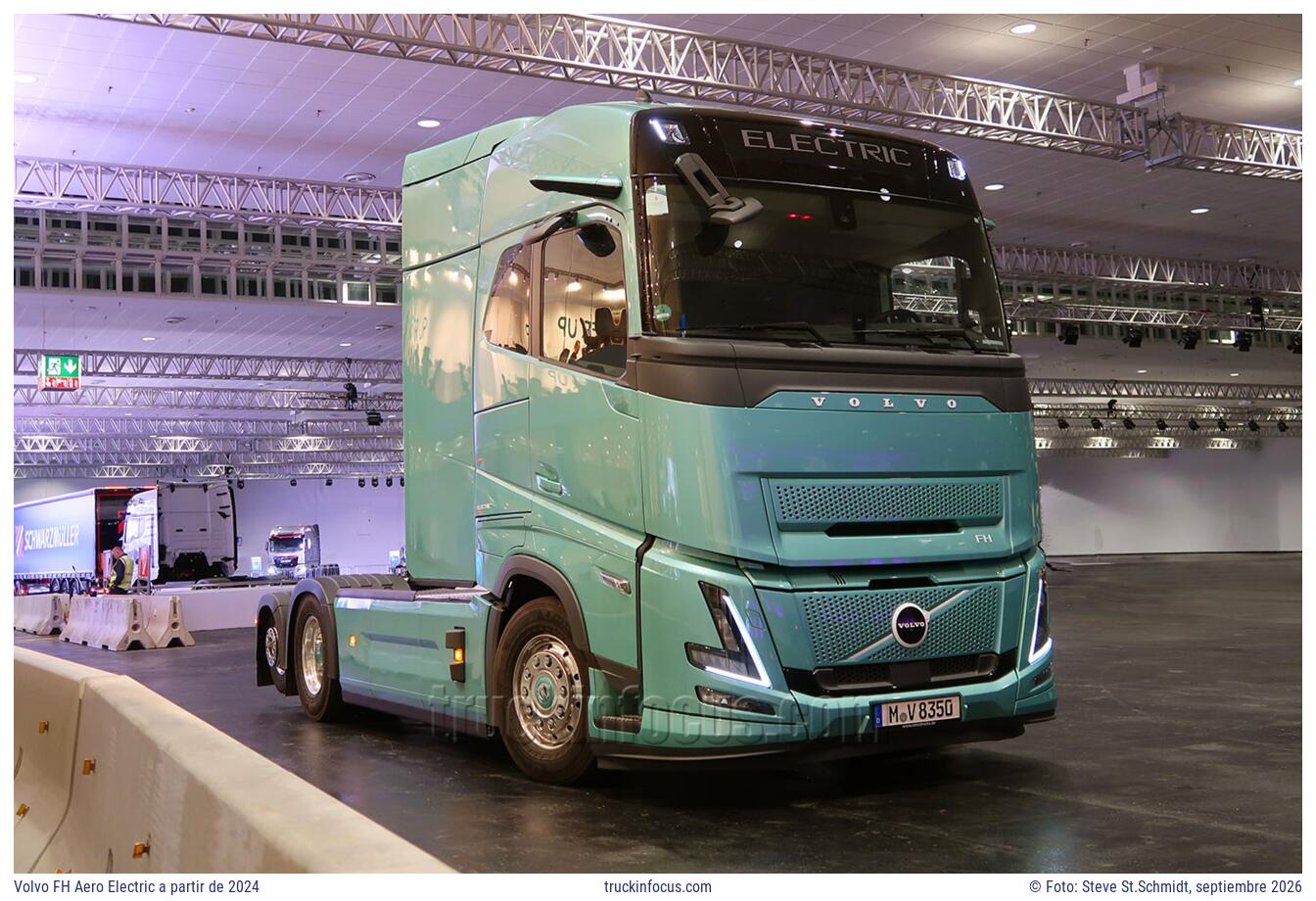 Volvo FH Aero Electric a partir de 2024 Foto septiembre 2026