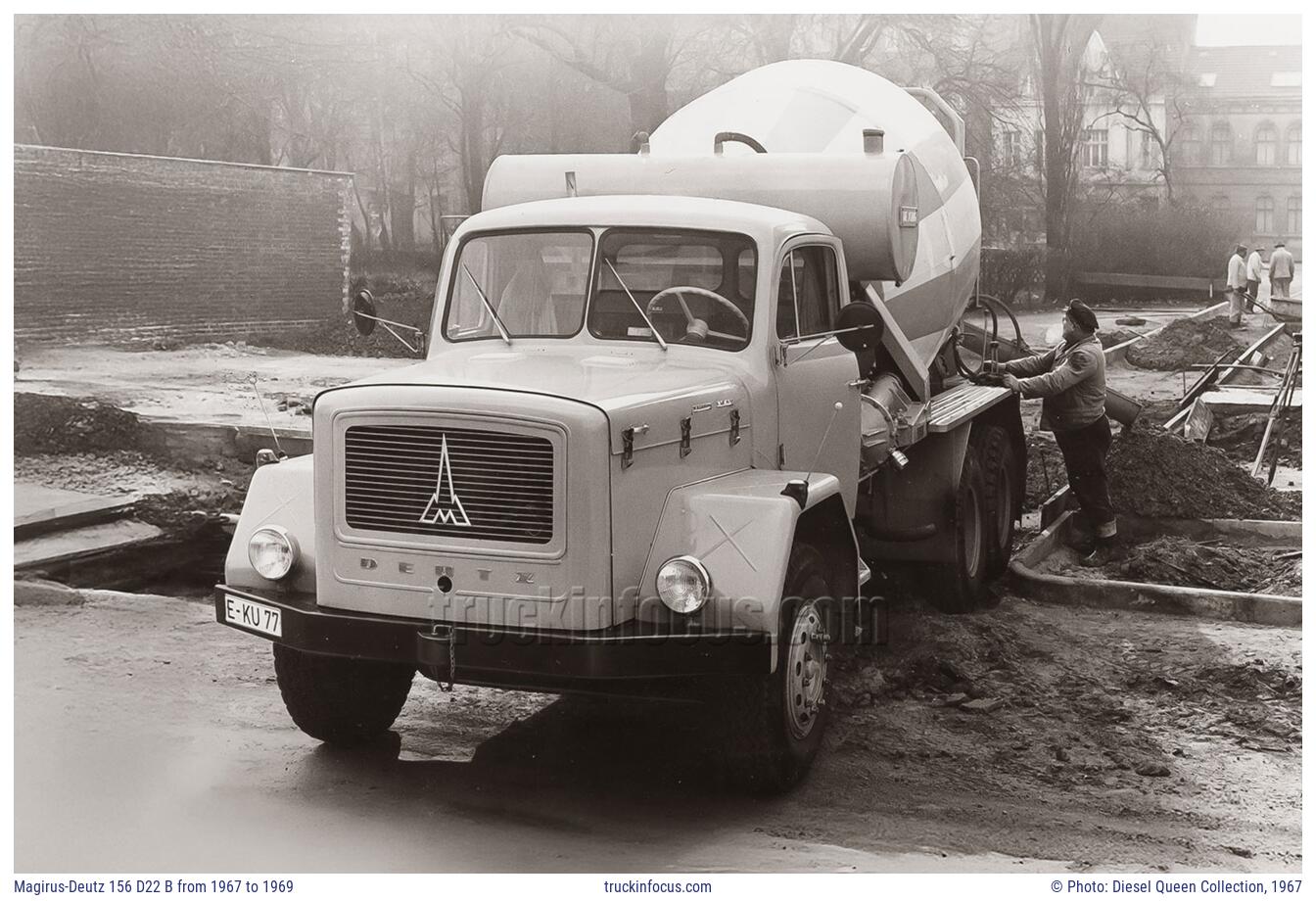 Magirus-Deutz 156 D22 B from 1967 to 1969 Photo 1967