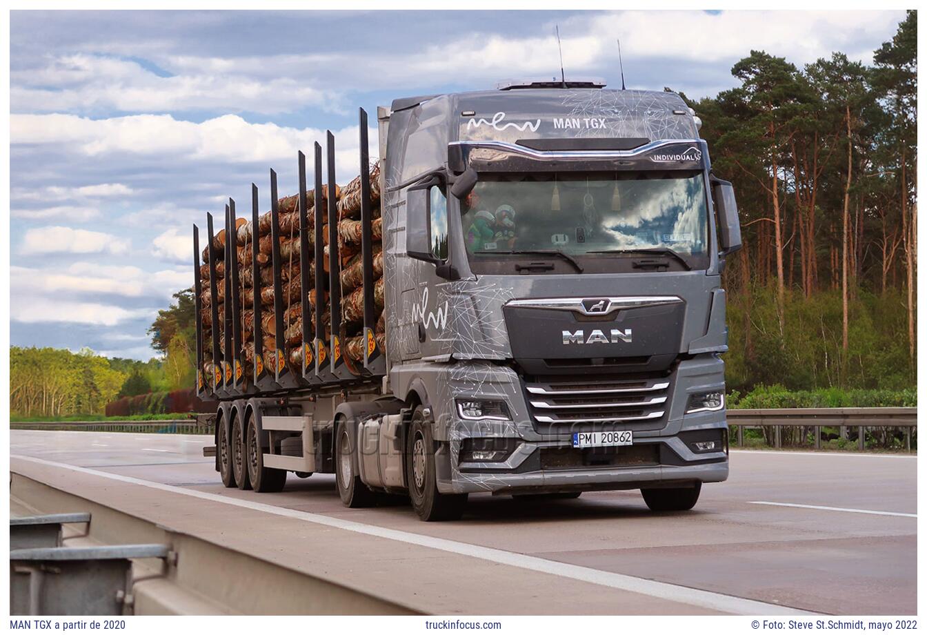 MAN TGX a partir de 2020 Foto mayo 2022