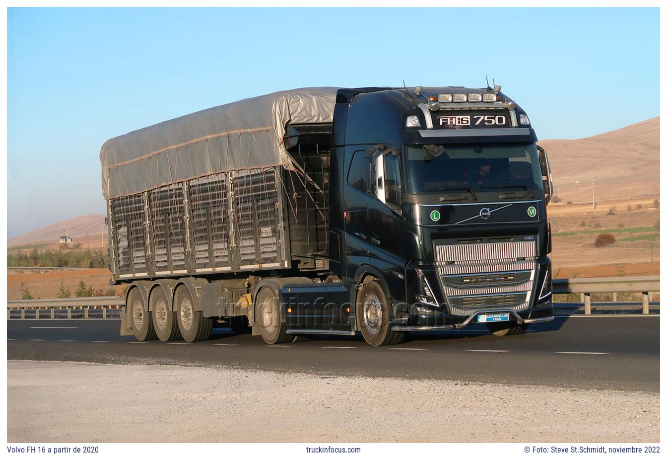 Volvo FH 16 a partir de 2020 Foto noviembre 2022