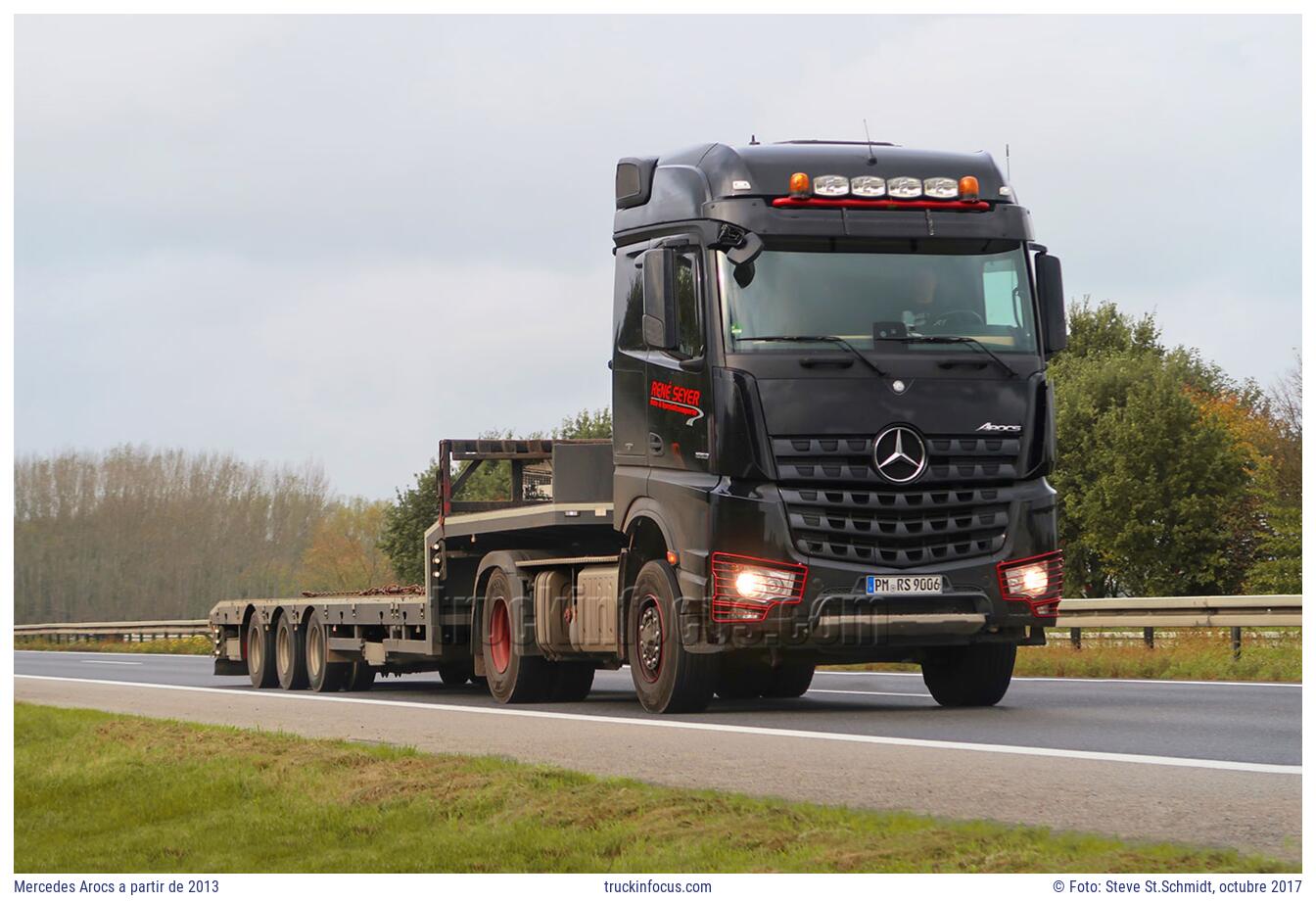 Mercedes Arocs a partir de 2013 Foto octubre 2017