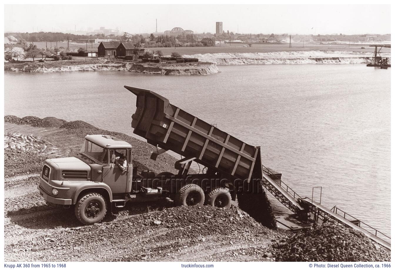 Krupp AK 360 from 1965 to 1968 Photo ca. 1966