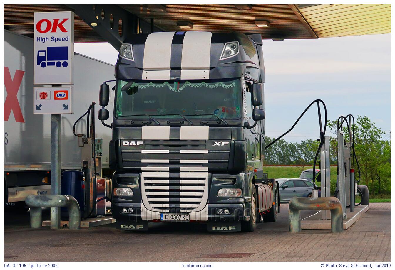 DAF XF 105 à partir de 2006 Photo mai 2019