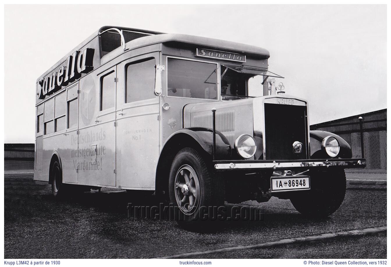 Krupp L3M42 á partir de 1930 Photo vers 1932