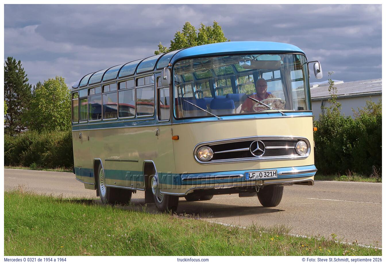 Mercedes O 0321 de 1954 a 1964 Foto septiembre 2026
