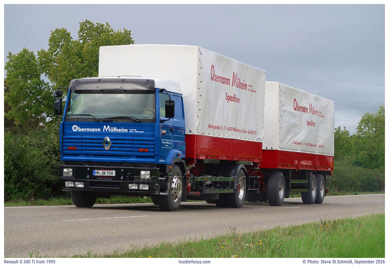 Renault G 340 Ti from 1995 Photo September 2026