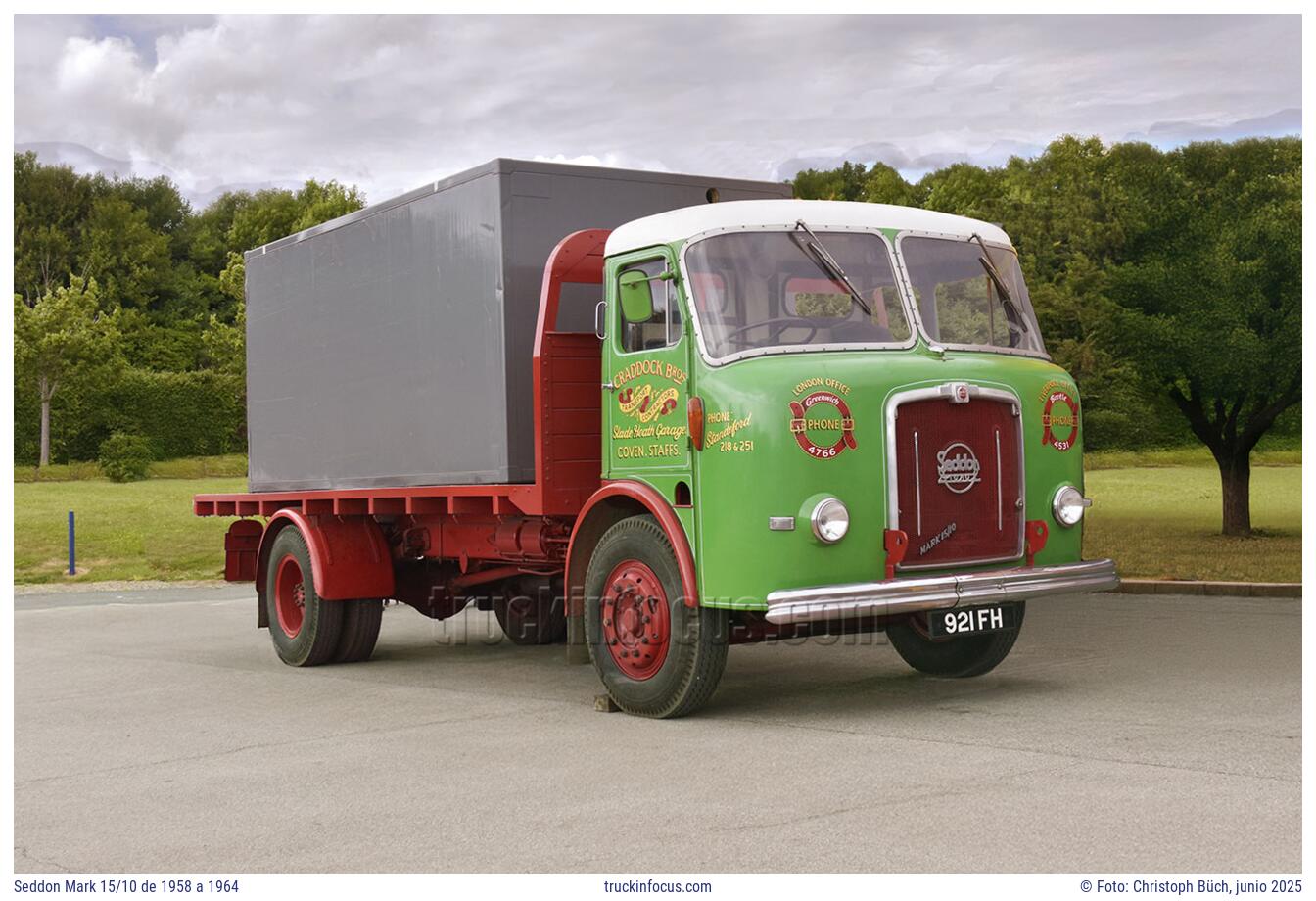 Seddon Mark 15/10 de 1958 a 1964 Foto junio 2025
