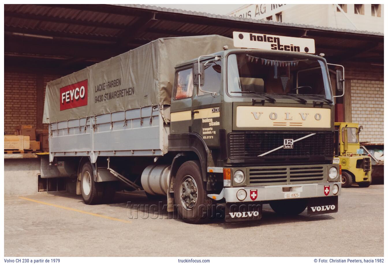 Volvo CH 230 a partir de 1979 Foto hacia 1982