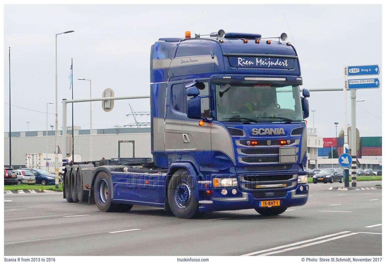 Scania R from 2013 to 2016 Photo November 2017