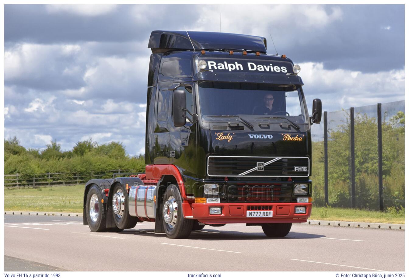 Volvo FH 16 a partir de 1993 Foto junio 2025