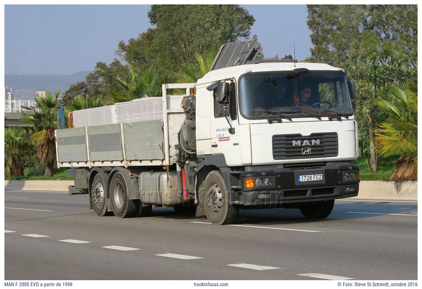 MAN F 2000 EVO a partir de 1998 Foto octubre 2016