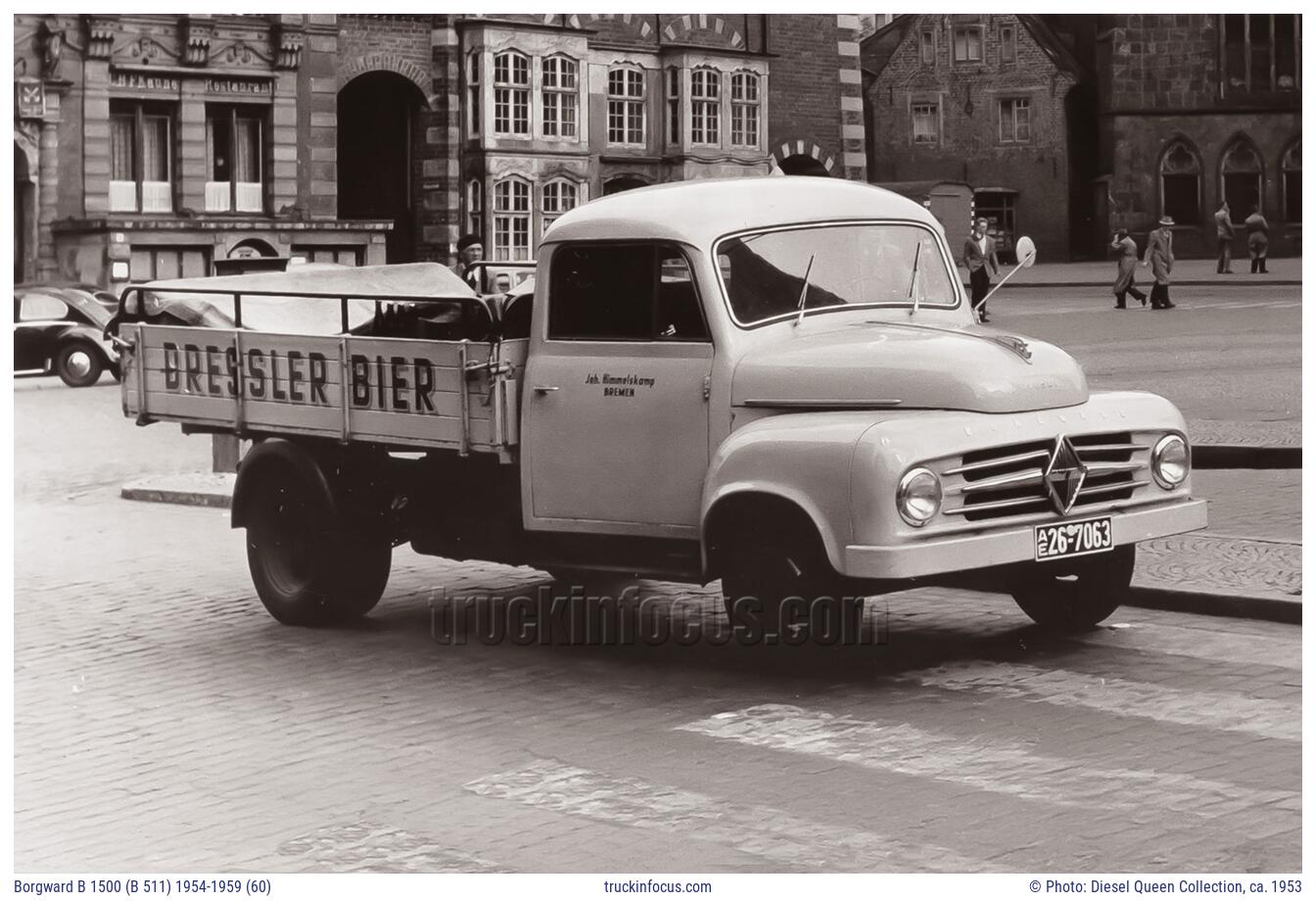 Borgward B 1500 (B 511) 1954-1959 (60) Photo ca. 1953