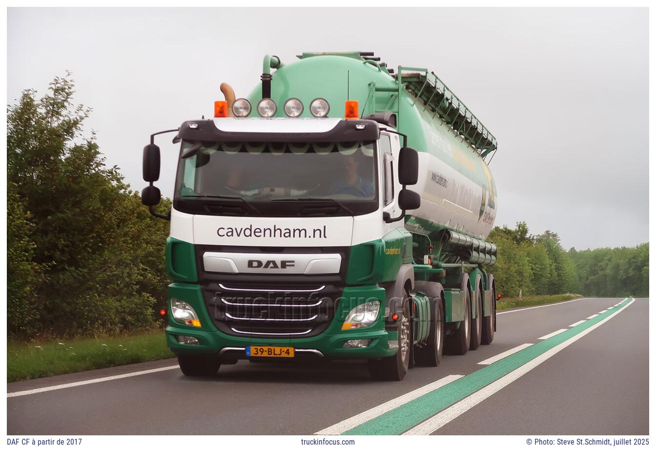 DAF CF à partir de 2017 Photo juillet 2025