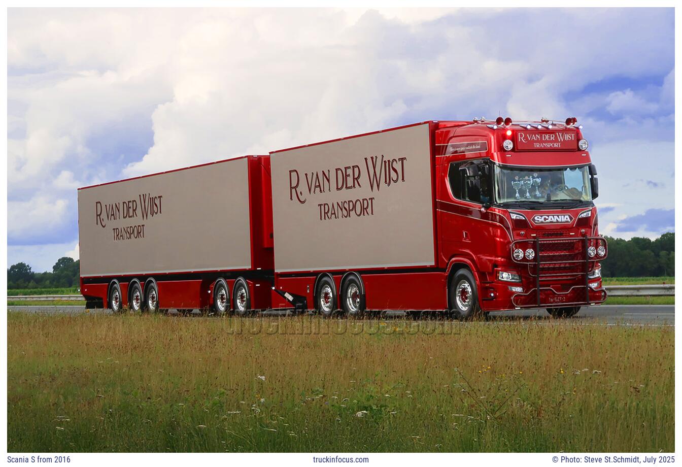 Scania S from 2016 Photo July 2025