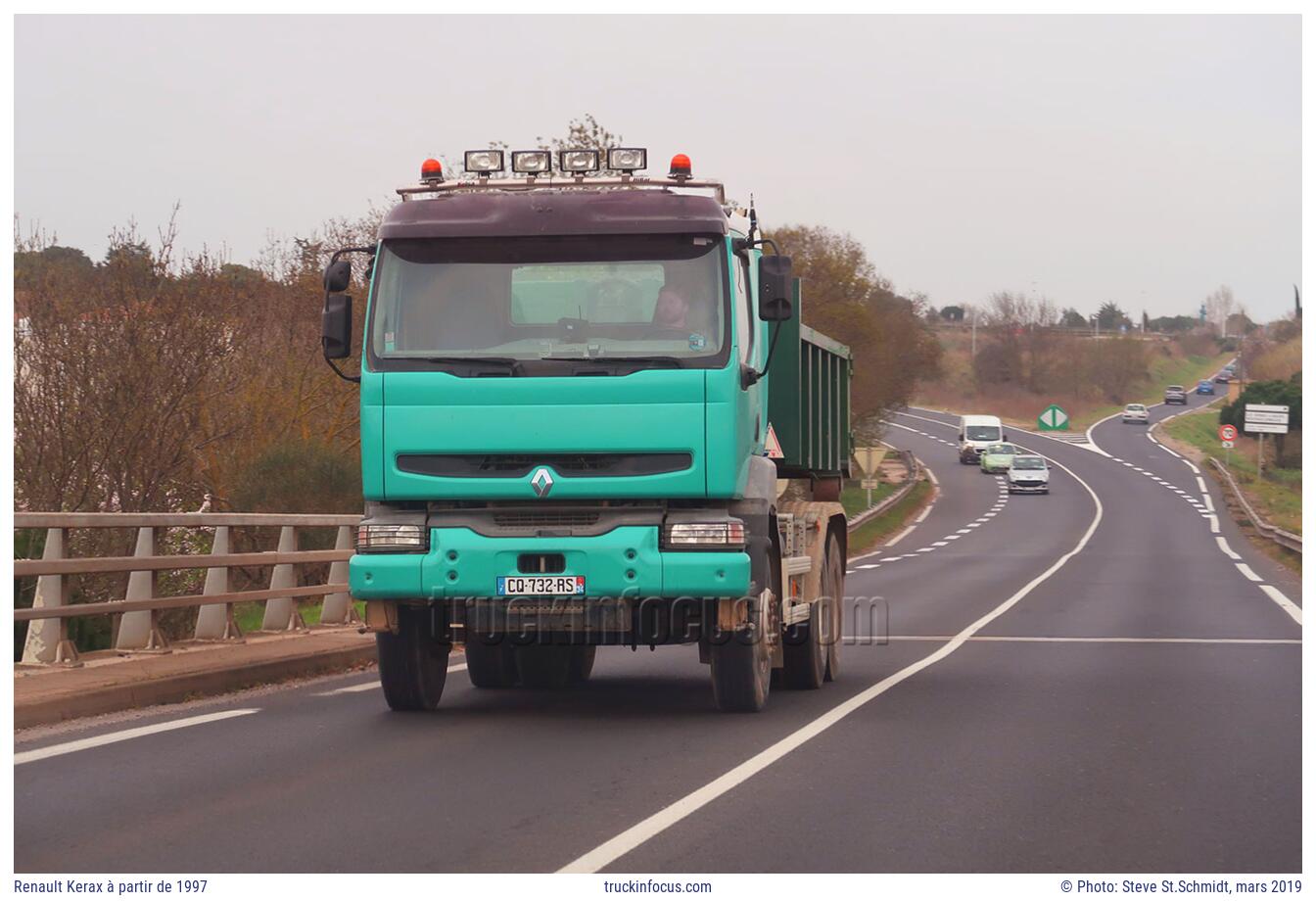 Renault Kerax à partir de 1997 Photo mars 2019