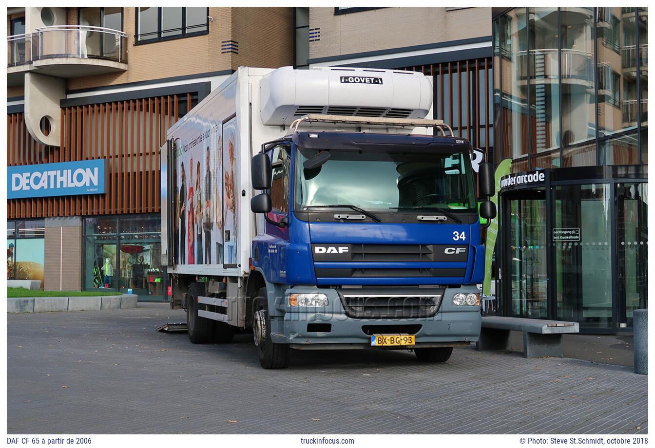 DAF CF 65 à partir de 2006 Photo octobre 2018