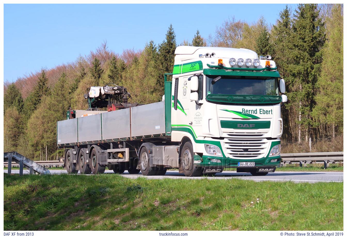 DAF XF from 2013 Photo April 2019