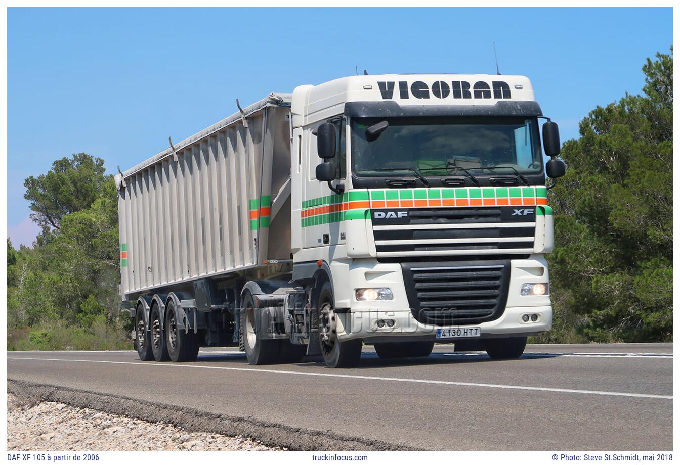 DAF XF 105 à partir de 2006 Photo mai 2018