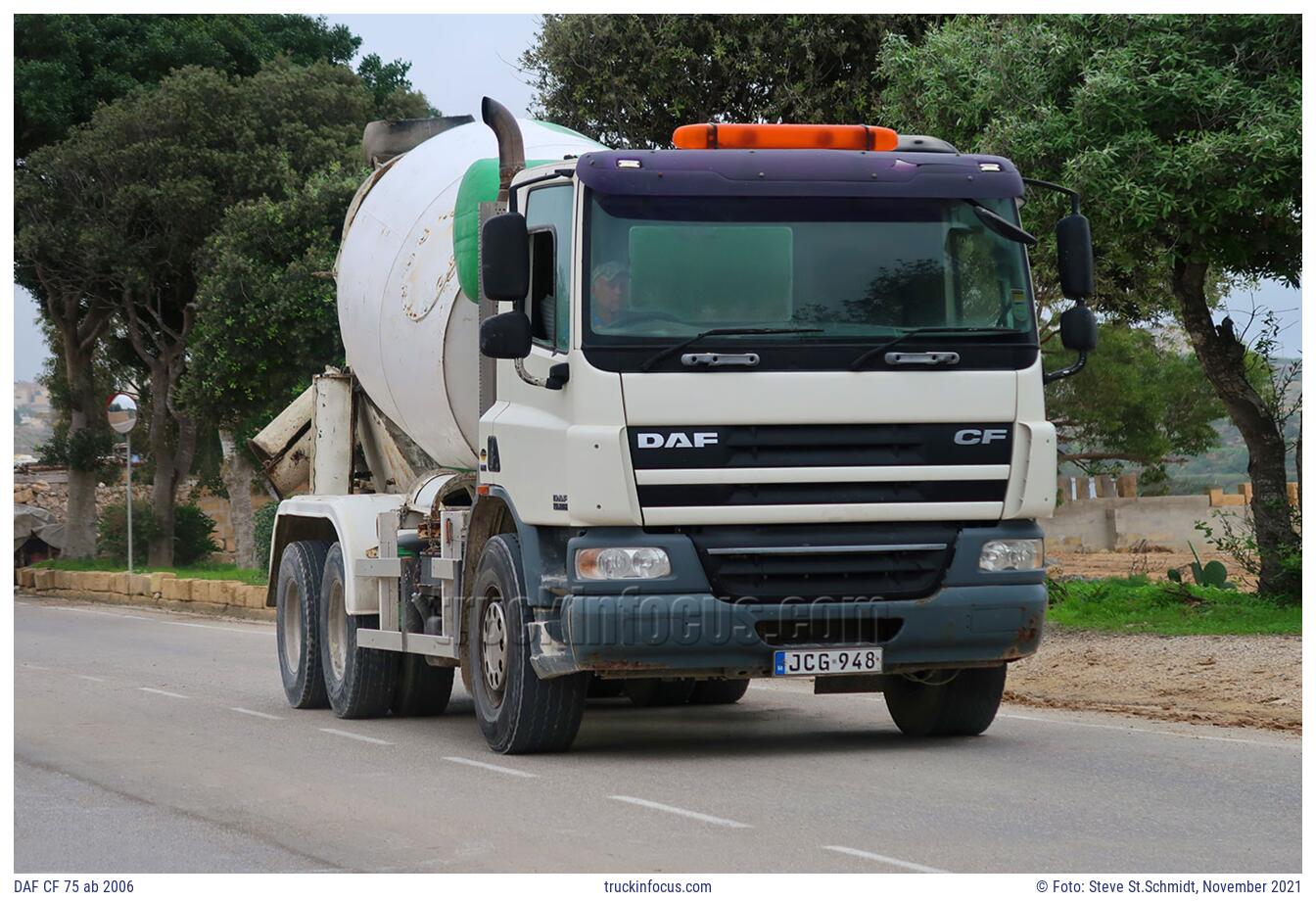 DAF CF 75 ab 2006 Foto November 2021