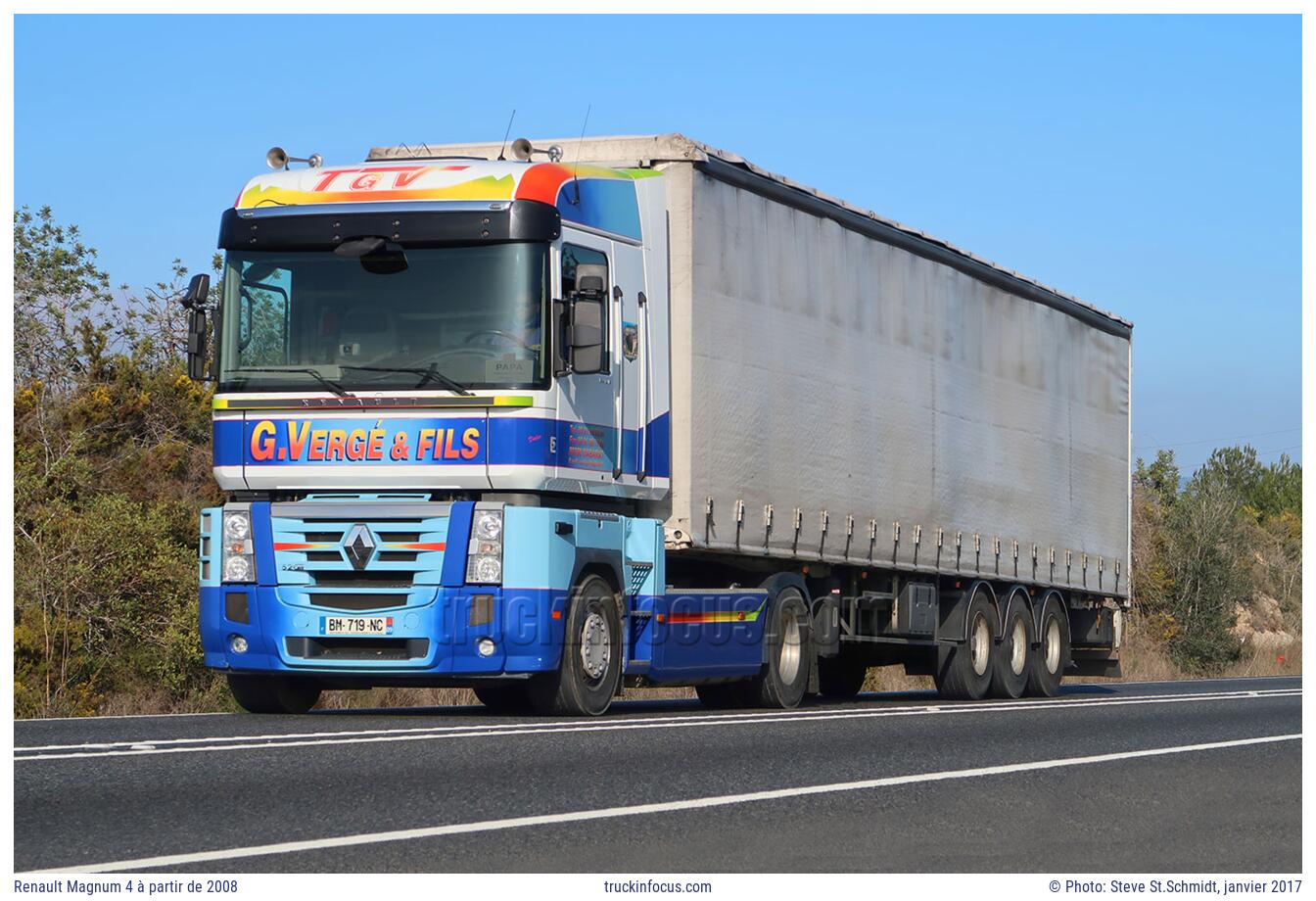 Renault Magnum 4 à partir de 2008 Photo janvier 2017