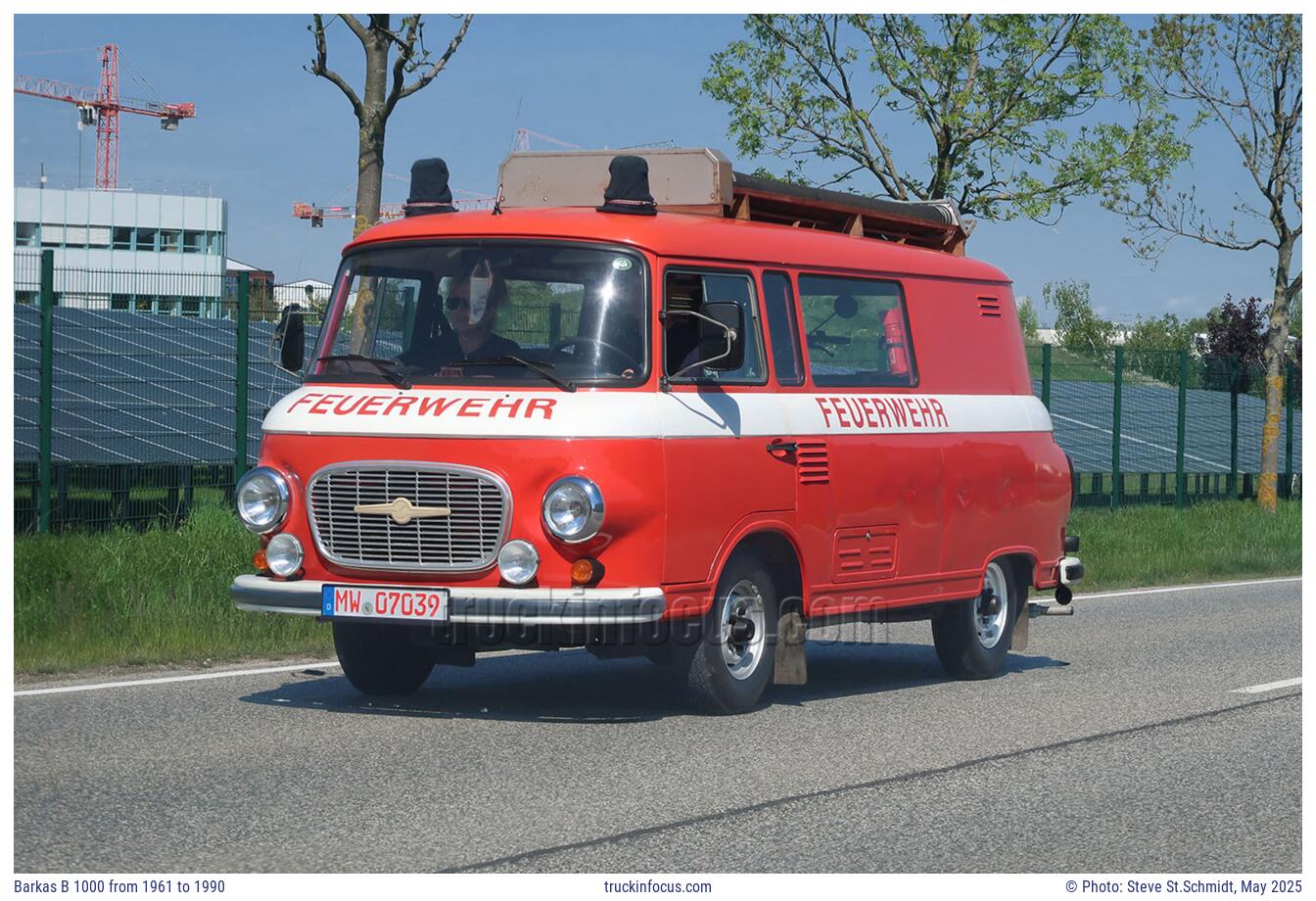 Barkas B 1000 from 1961 to 1990 Photo May 2025