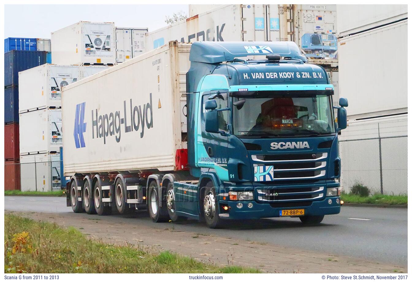 Scania G from 2011 to 2013 Photo November 2017