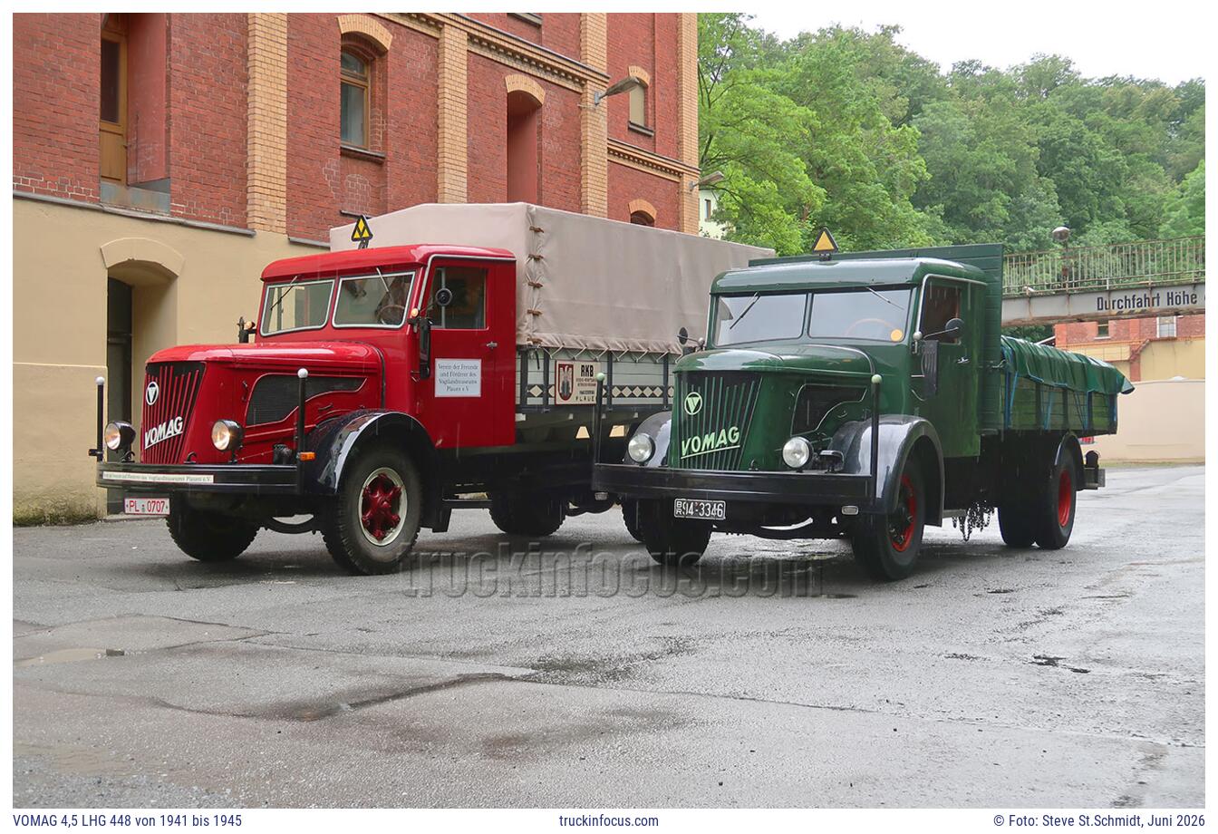 VOMAG 4,5 LHG 448 von 1941 bis 1945 Foto Juni 2026