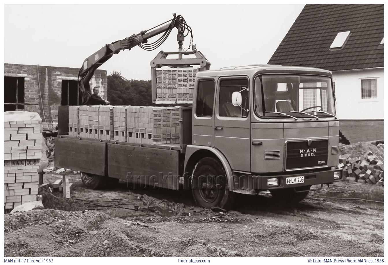 MAN mit F7 Fhs. von 1967 Foto ca. 1968