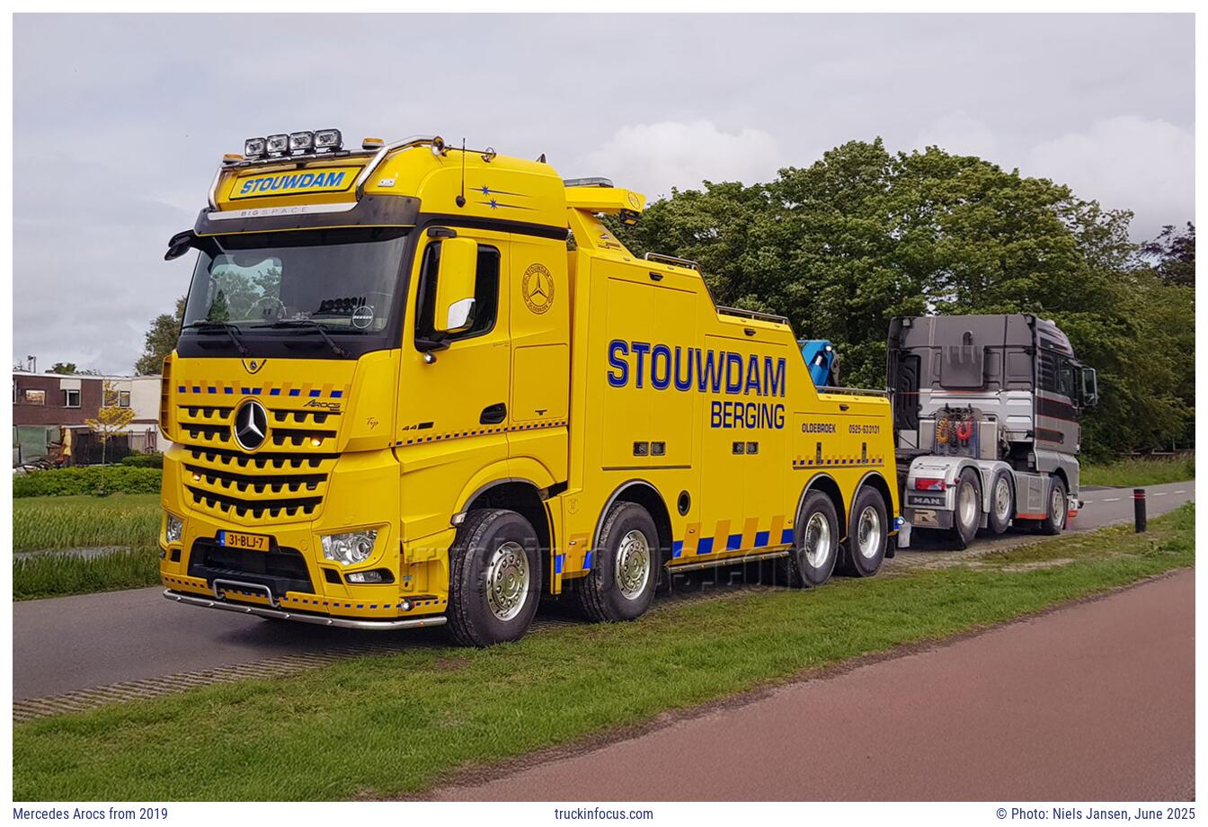 Mercedes Arocs from 2019 Photo June 2025