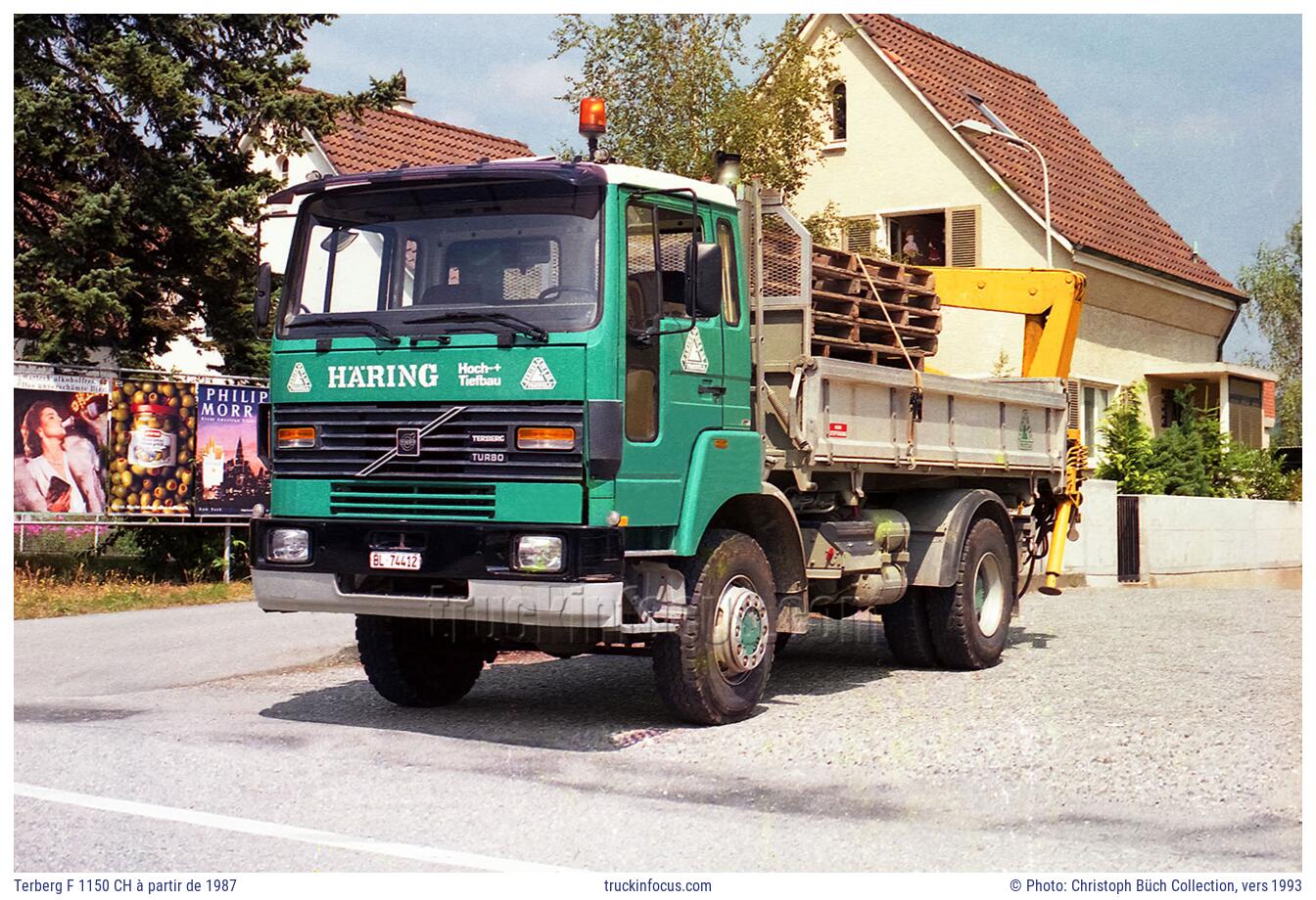 Terberg F 1150 CH à partir de 1987 Photo vers 1993