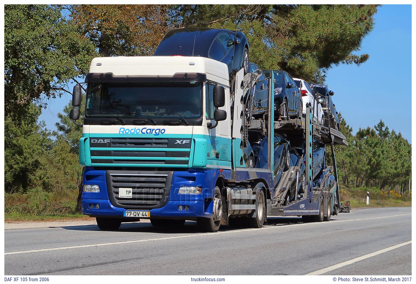 DAF XF 105 from 2006 Photo March 2017