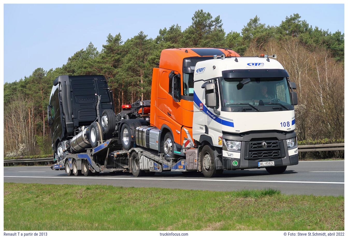 Renault T a partir de 2013 Foto abril 2022