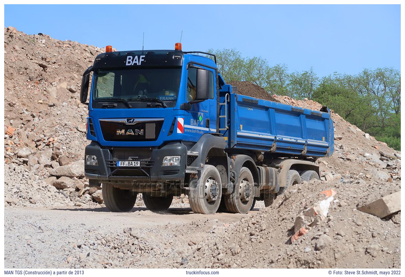 MAN TGS (Construcción) a partir de 2013 Foto mayo 2022