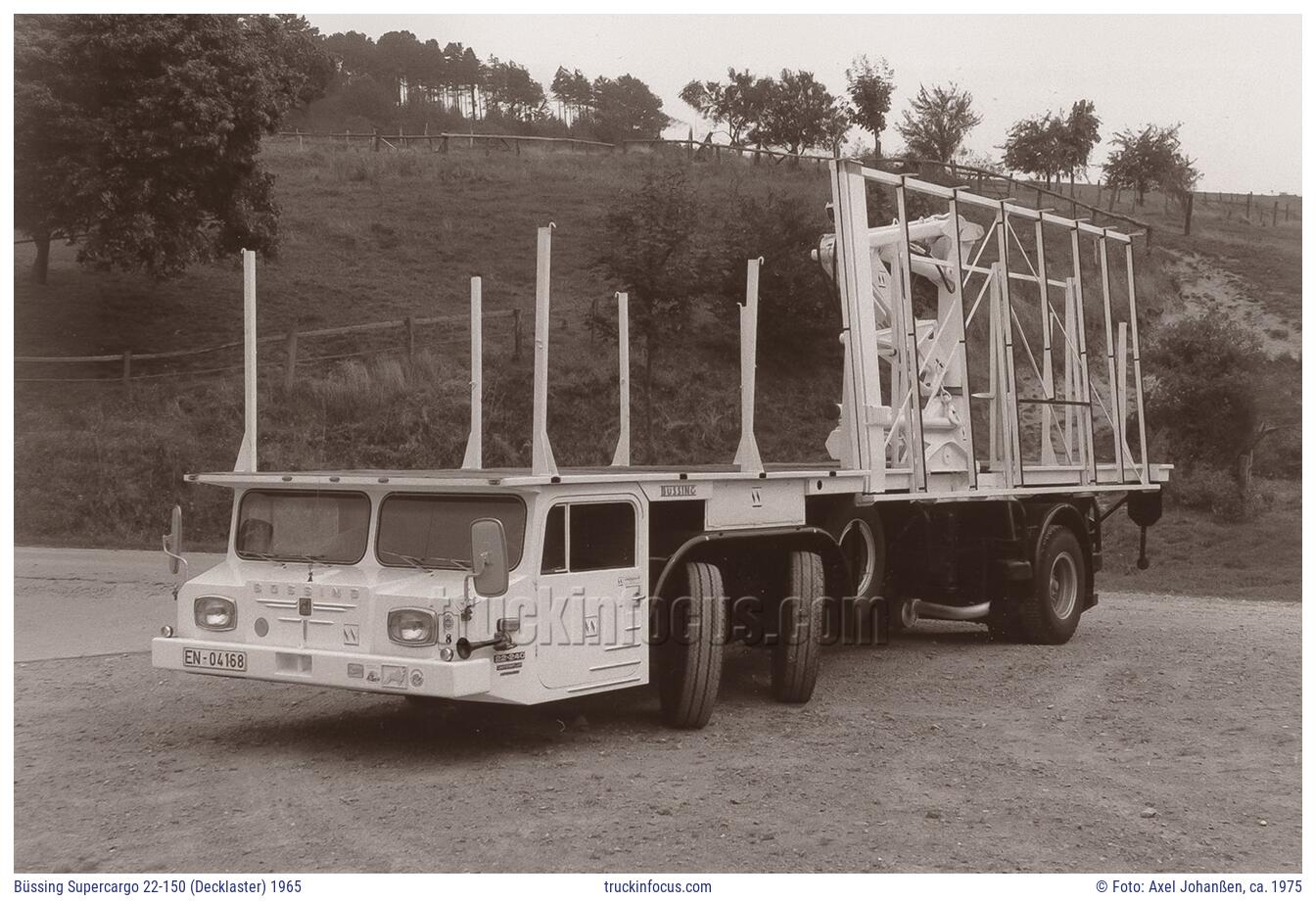 Büssing Supercargo 22-150 (Decklaster) 1965 Foto ca. 1975