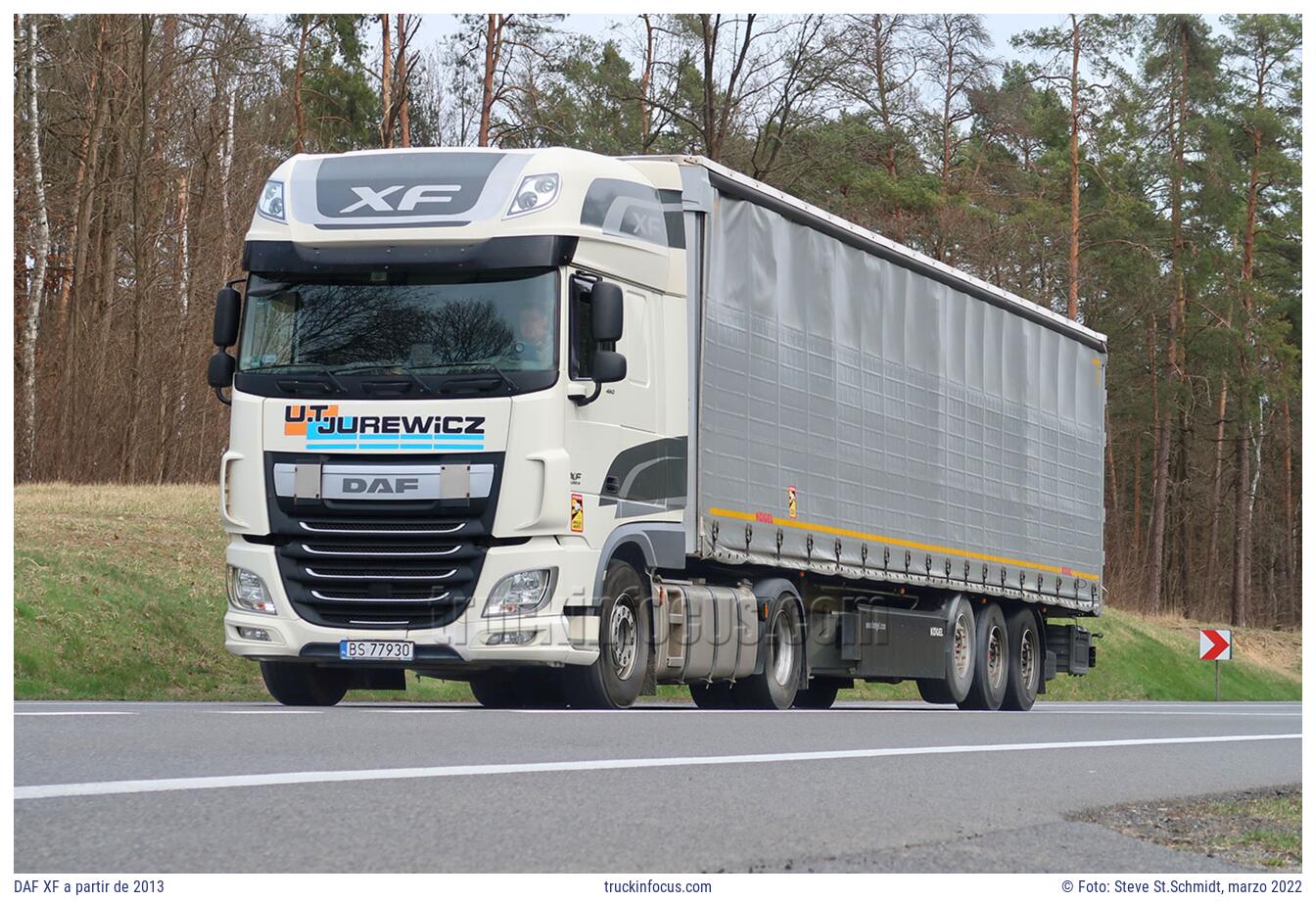 DAF XF a partir de 2013 Foto marzo 2022