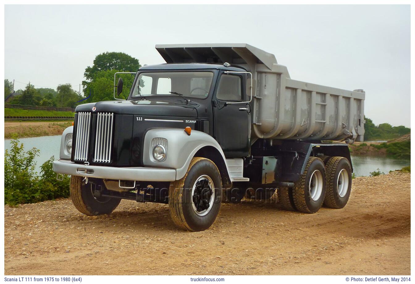 Scania LT 111 from 1975 to 1980 (6x4) Photo May 2014