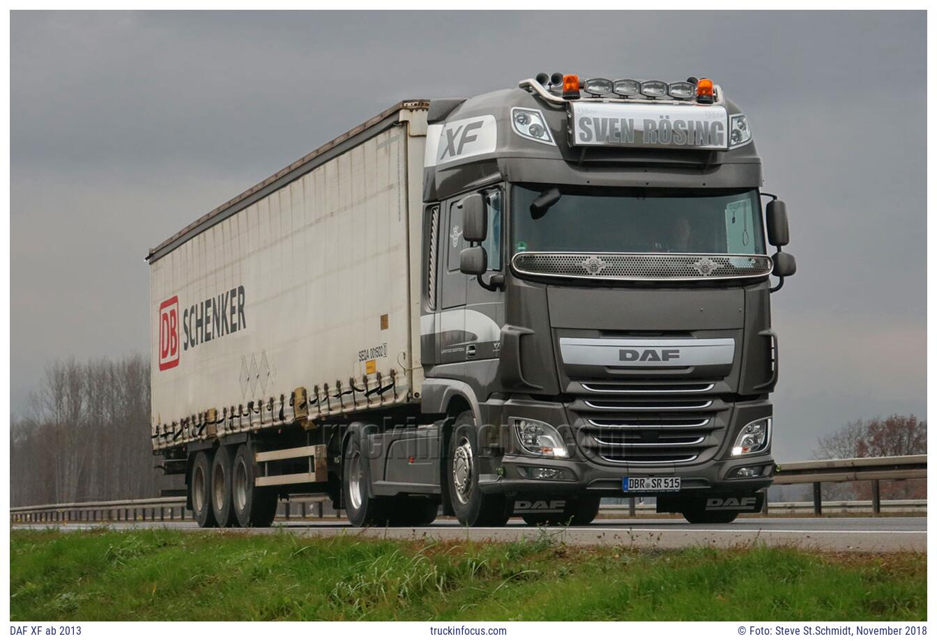 DAF XF ab 2013 Foto November 2018