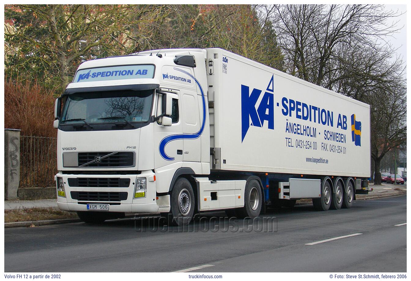 Volvo FH 12 a partir de 2002 Foto febrero 2006