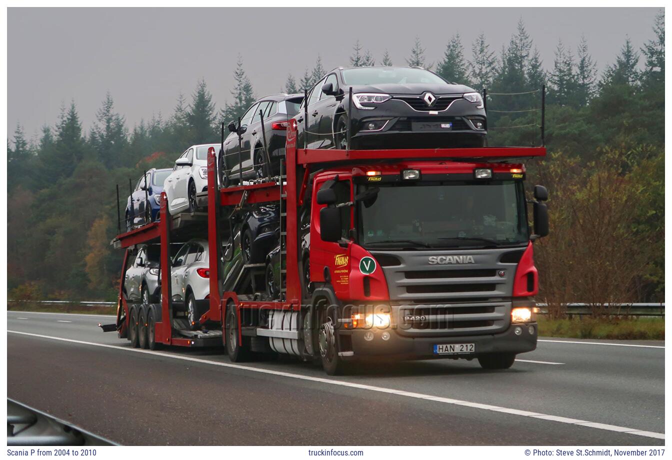 Scania P from 2004 to 2010 Photo November 2017
