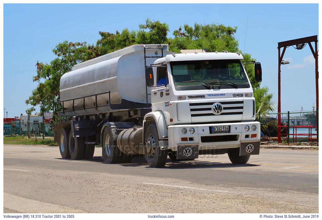 Volkswagen (BR) 18.310 Tractor 2001 to 2005 Photo June 2019