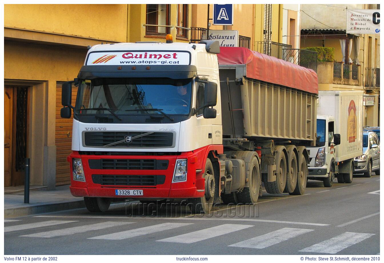 Volvo FM 12 à partir de 2002 Photo décembre 2010