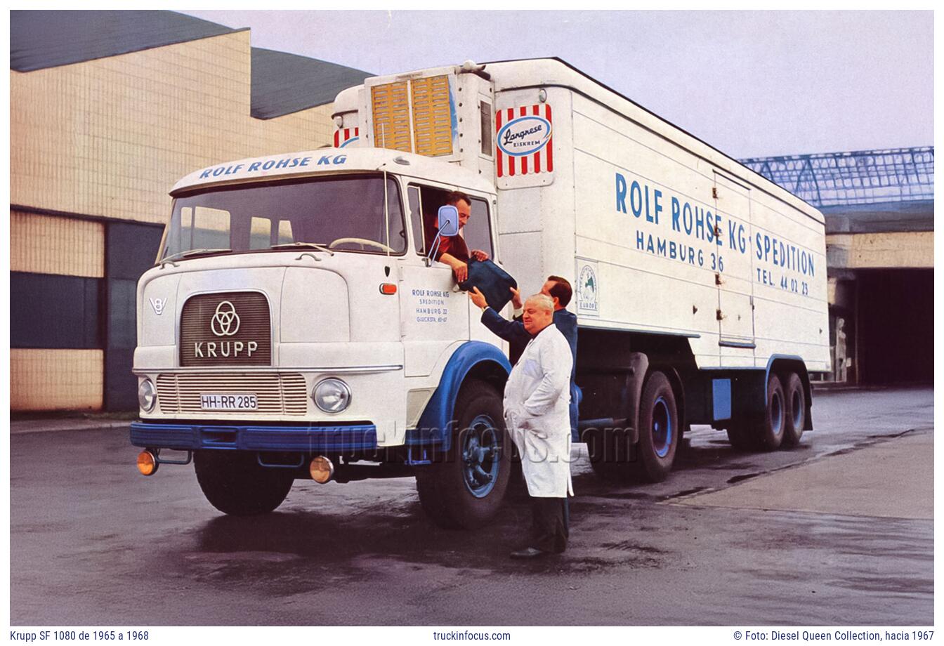 Krupp SF 1080 de 1965 a 1968 Foto hacia 1967
