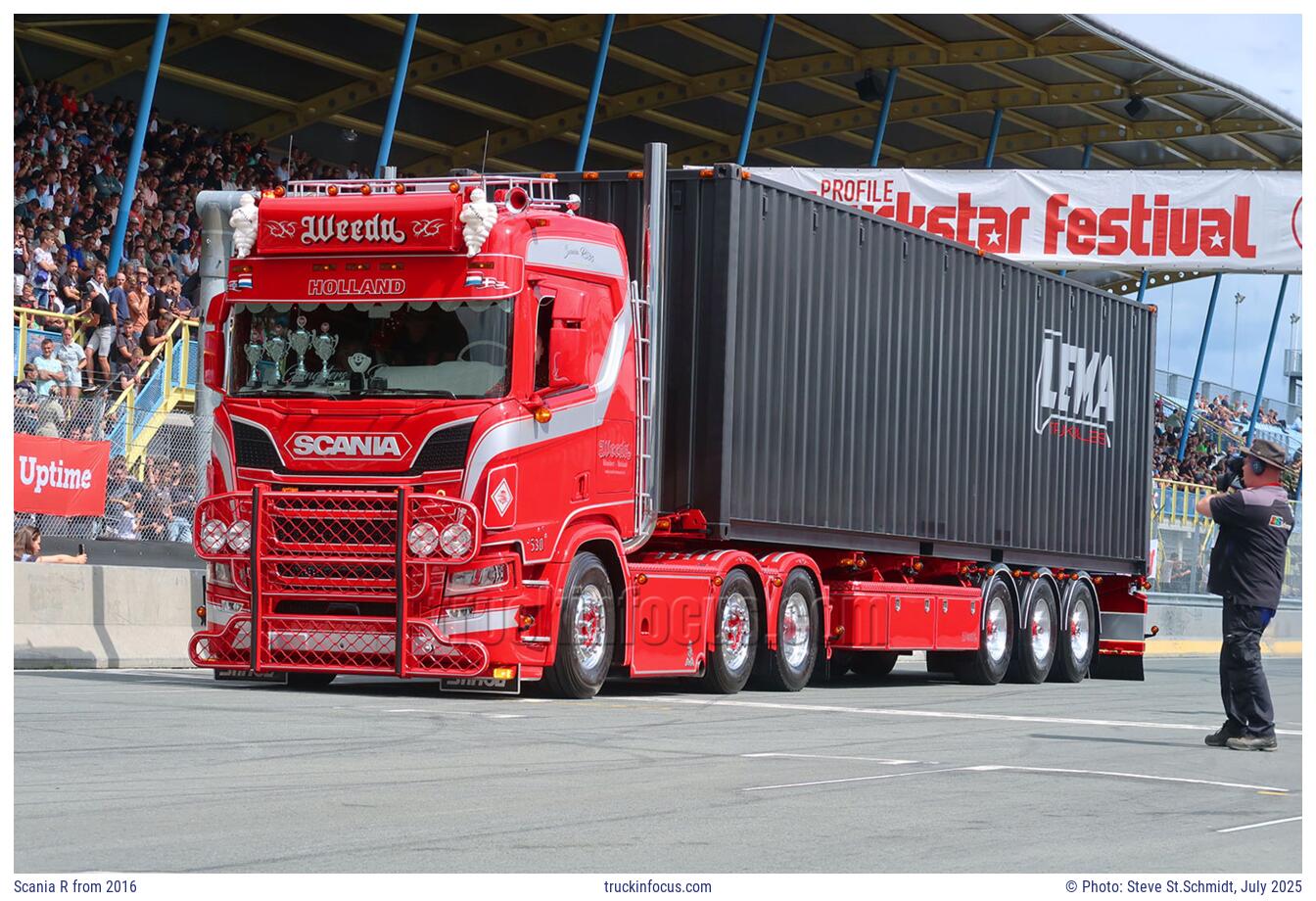 Scania R from 2016 Photo July 2025