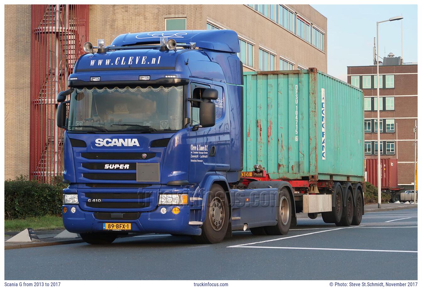 Scania G from 2013 to 2017 Photo November 2017