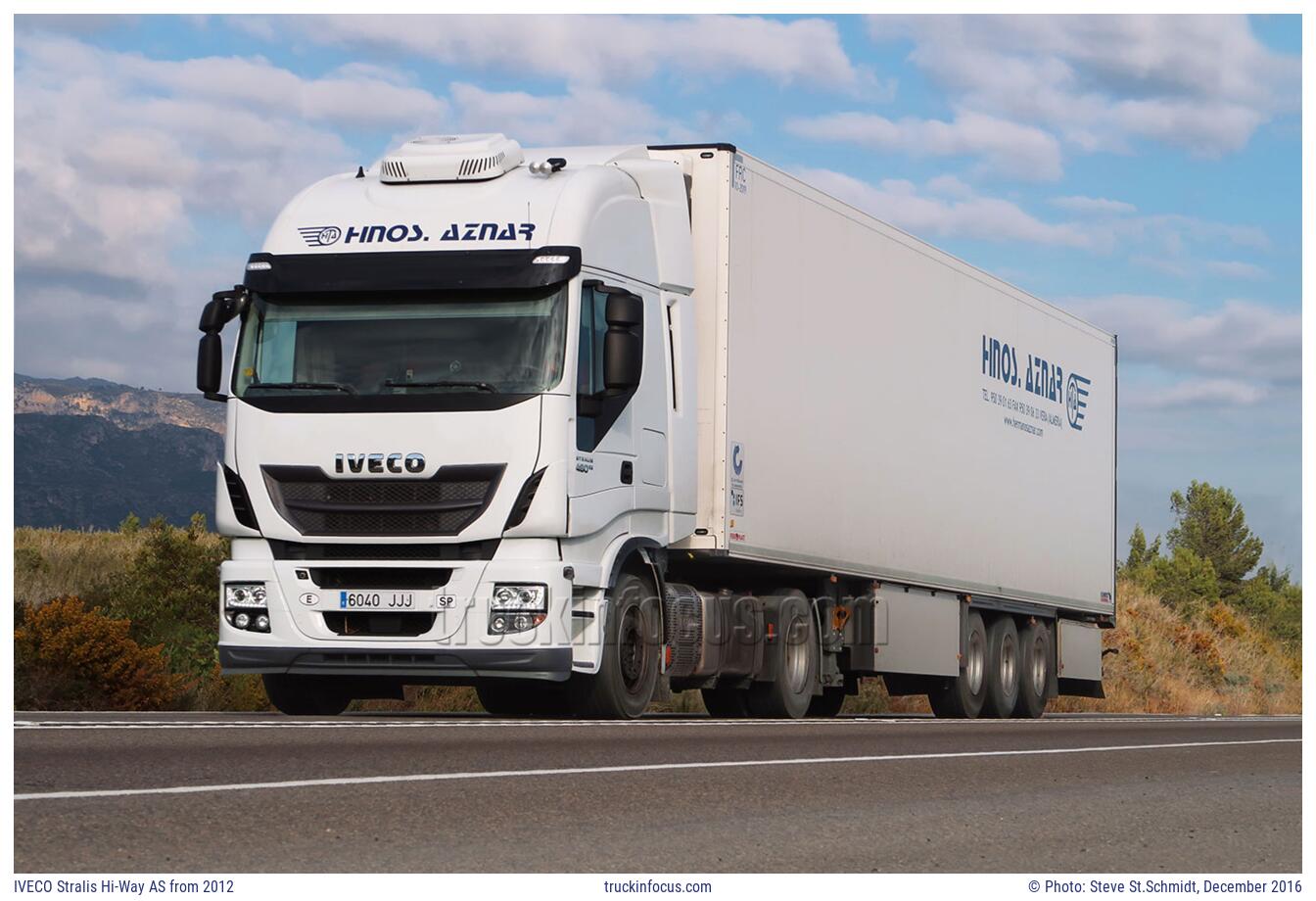 IVECO Stralis Hi-Way AS from 2012 Photo December 2016