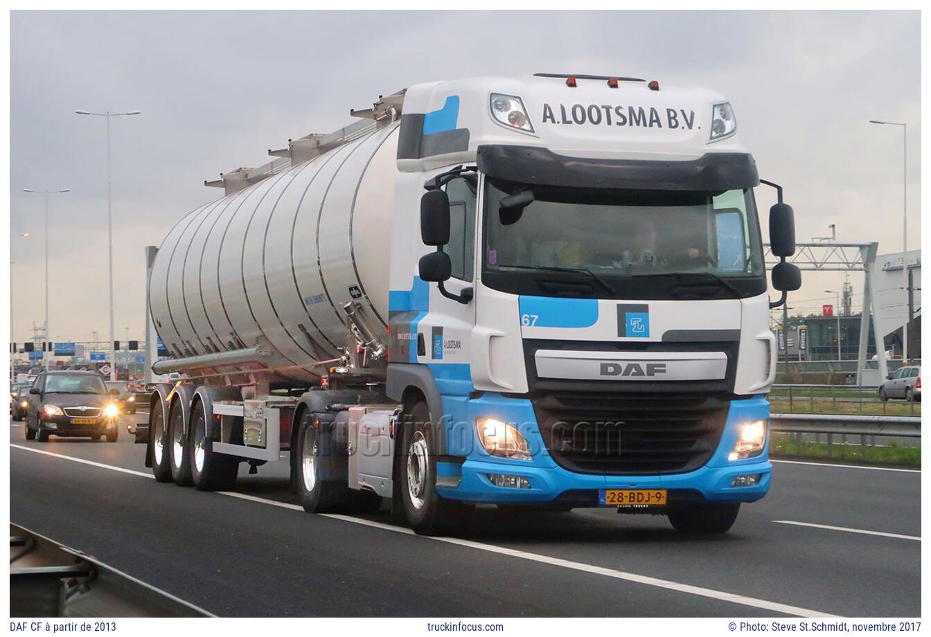 DAF CF à partir de 2013 Photo novembre 2017